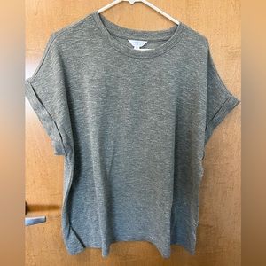 Time and Tru roll cuff pullover